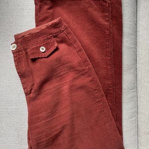 Paloma Wool Wide Leg / Sailor Corduroy Pants sz 38